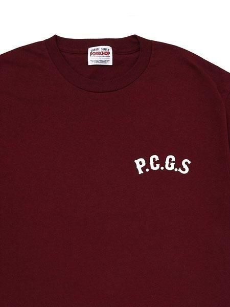 PORKCHOP GARAGE SUPPLY 】 CIRCLE PORK TEE ( S/S プリント T