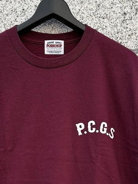 PORKCHOP GARAGE SUPPLY 】 CIRCLE PORK TEE ( S/S プリント T