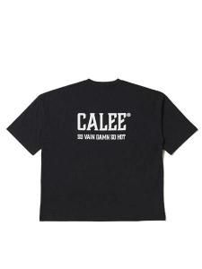 <img class='new_mark_img1' src='https://img.shop-pro.jp/img/new/icons1.gif' style='border:none;display:inline;margin:0px;padding:0px;width:auto;' /> CALEE ۡߡ SHELTECH CALEE NATIONAL LOGO WIDE TEE ( ⵡǽ S/S ɥåץ ץ T ) Black