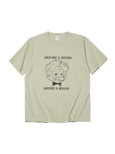<img class='new_mark_img1' src='https://img.shop-pro.jp/img/new/icons1.gif' style='border:none;display:inline;margin:0px;padding:0px;width:auto;' /> RADIALL  AFTER BEER - CREW NECK T-SHIRT S/S ( S/S ץ T ) Sage Green