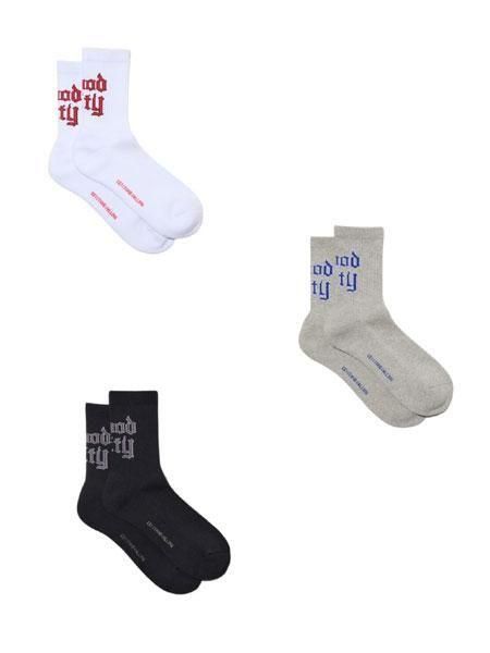 RADIALL 】 HOOD CITY - 1PAC SOX MID / DRALON ( 1パック