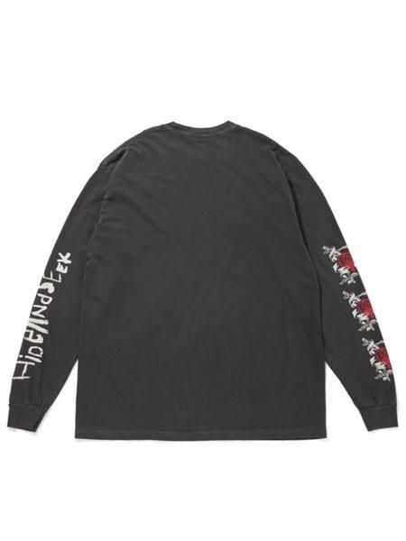 Lim's デッドストック　フリンジシャツ　S HIDE AND SEEK 】 Heart And Dagger L/S Tee ( L/S プリント T