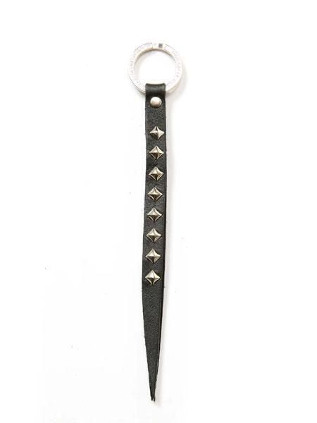 calee レザーキーホルダー　ロング STUDS LEATHER LONG KEY RING（キーホルダー）｜CALEE（キャリー