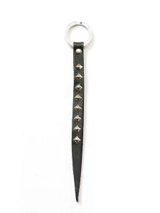 <img class='new_mark_img1' src='https://img.shop-pro.jp/img/new/icons1.gif' style='border:none;display:inline;margin:0px;padding:0px;width:auto;' /> CALEE  STUDS LEATHER KEY HOLDER ( 쥶 ۥ ) Black