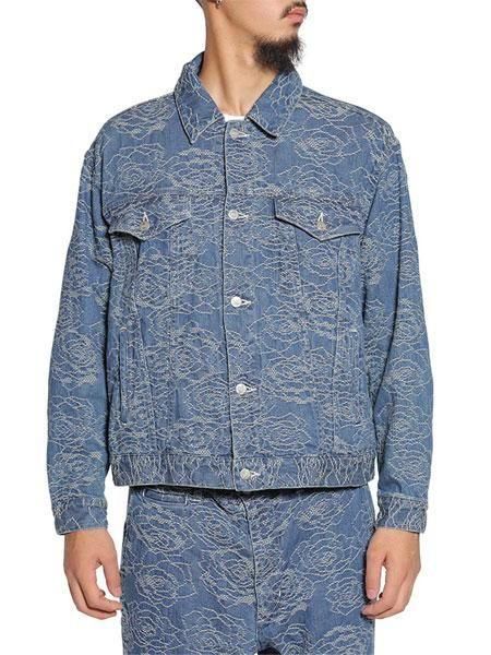 CALEE デニムジャケット　Mサイズ CALEE - 1st type no collar denim jacket -one wash- (Ow