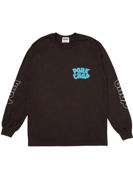PORKCHOP GARAGE SUPPLY 】 WP BIG LOGO L/S TEE ( L/S プリント