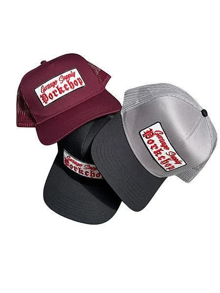 PORKCHOP GARAGE SUPPLY 】 O.E. WAPPEN MESH CAP ( ワッペン