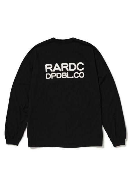 ウェア・シャツ ROUGH AND RUGGED ROUGH AND RUGGED 】 DESIGN LS ( L/S プリント Tシャツ ) Black