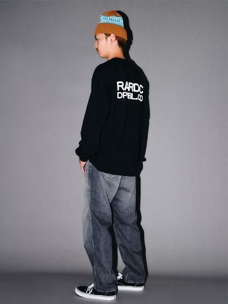 ROUGH AND RUGGED 】 DESIGN LS ( L/S プリント Tシャツ ) Black