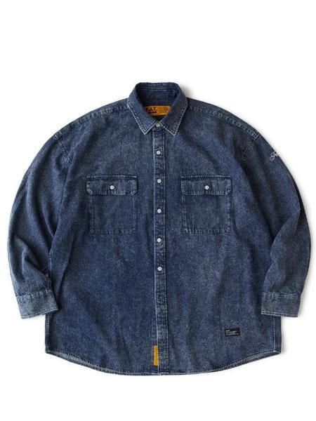 FRAMe Work デニムシャツ⭐︎送料込⭐︎美品 楽天市場】CHROME HEARTS MEDIUM BLUE DENIM SHIRT クロムハーツ