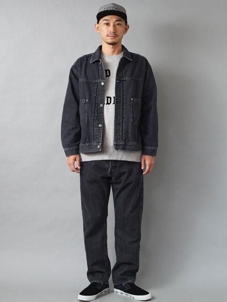RADIALL 】 KUSTOM 350B - STRAIGHT FIT PANTS ( ウォッシュ加工
