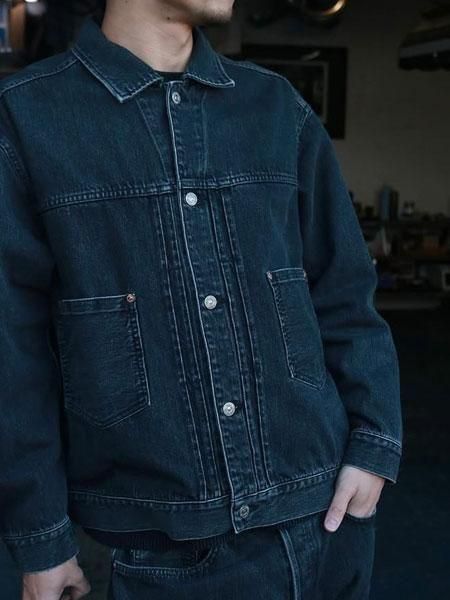 radiall デニムジャケット RADIALL 】 CLASSIC 350 TOP - TRACKER JACKET ( 2ndタイプ
