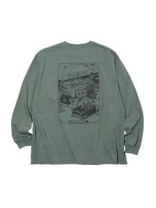 <img class='new_mark_img1' src='https://img.shop-pro.jp/img/new/icons1.gif' style='border:none;display:inline;margin:0px;padding:0px;width:auto;' /> RADIALL  CHOJU GIGA - CREW NECK T-SHIRT L/S ( L/S ץ T ) Shade Green