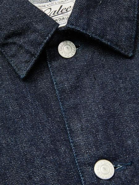 CALEE ネイビー カバーオール CALEE/キャリー】VINTAGE TYPE DENIM COVERALL OW INDIGO BLUE