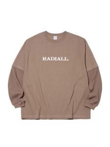 <img class='new_mark_img1' src='https://img.shop-pro.jp/img/new/icons1.gif' style='border:none;display:inline;margin:0px;padding:0px;width:auto;' /> RADIALL  BOARD WALK - FAKE LAYERED T-SHIRT L/S ( L/S ե 쥤䡼 T ) Taupe