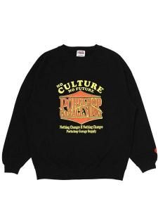 <img class='new_mark_img1' src='https://img.shop-pro.jp/img/new/icons1.gif' style='border:none;display:inline;margin:0px;padding:0px;width:auto;' /> PORKCHOP GARAGE SUPPLY  WAVE LOGO SWEAT ( 롼ͥå å ) Black