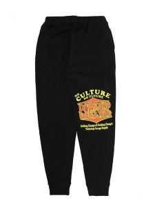 <img class='new_mark_img1' src='https://img.shop-pro.jp/img/new/icons1.gif' style='border:none;display:inline;margin:0px;padding:0px;width:auto;' /> PORKCHOP GARAGE SUPPLY  WAVE LOGO SWEAT PANTS ( å ѥ ) Black