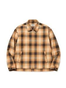<img class='new_mark_img1' src='https://img.shop-pro.jp/img/new/icons1.gif' style='border:none;display:inline;margin:0px;padding:0px;width:auto;' /> CALEE OMBRE CHECK SWINGTOP ( ֥å 󥰥ȥå ) Orange