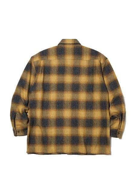 RADIALL 】 SHORE - OPEN COLLARED SHIRT L/S ( L/S オープンカラー