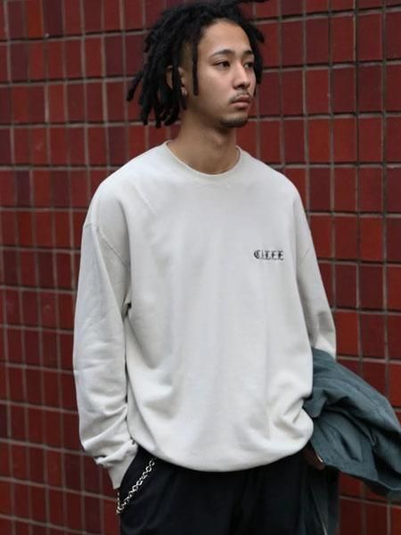 CALEE 】 SYNDICATE RETRO WESTERN GIRL CREW NECK SW ( クルー