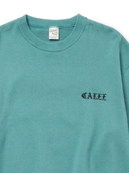 トップス CALEE SYNDICATE RETRO GIRL CREW NECK SW SYNDICATE RETRO GIRL CREW NECK SW ＜NATURALLY PAINT DESIGN