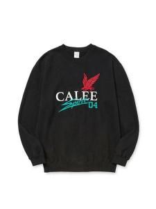 <img class='new_mark_img1' src='https://img.shop-pro.jp/img/new/icons1.gif' style='border:none;display:inline;margin:0px;padding:0px;width:auto;' />【 CALEE 】 CALEE FS LOGO CREW NECK SW ( クルーネック スウェット ) Black