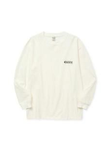 <img class='new_mark_img1' src='https://img.shop-pro.jp/img/new/icons1.gif' style='border:none;display:inline;margin:0px;padding:0px;width:auto;' />【 CALEE 】 VINTAGE TYPE EMBROIDERY L/S TEE ( L/S ドロップショルダー Tシャツ ) White
