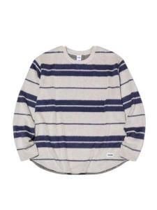 <img class='new_mark_img1' src='https://img.shop-pro.jp/img/new/icons1.gif' style='border:none;display:inline;margin:0px;padding:0px;width:auto;' /> RADIALL  BAJA - CREW NECK T-SHIRT L/S ( L/S 롼ͥå ܡ åȥ ) Snow White