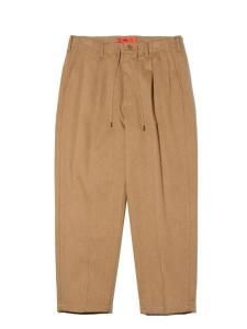 <img class='new_mark_img1' src='https://img.shop-pro.jp/img/new/icons1.gif' style='border:none;display:inline;margin:0px;padding:0px;width:auto;' /> RADIALL  FLEETLINE - WIDE FIT PLEATED TROUSERS ( 磻ɥեå  ȥ饦 ѥ ) Sand Beige