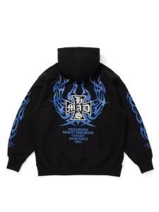 <img class='new_mark_img1' src='https://img.shop-pro.jp/img/new/icons1.gif' style='border:none;display:inline;margin:0px;padding:0px;width:auto;' /> HIDE AND SEEK  MAD Hooded Sweat Shirt ( ץ륪С ѡ ) BlackBlue