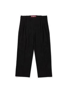<img class='new_mark_img1' src='https://img.shop-pro.jp/img/new/icons1.gif' style='border:none;display:inline;margin:0px;padding:0px;width:auto;' /> HIDE AND SEEK  Striped Tuck Slacks ( Heavy 25aw ) ( ȥ饤 å å ) Black