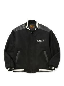 <img class='new_mark_img1' src='https://img.shop-pro.jp/img/new/icons1.gif' style='border:none;display:inline;margin:0px;padding:0px;width:auto;' />�� CALEE �� WOOL MELTON STADIUM JUMPER  ( ���������� �����ѡ� / ��������� ) Black