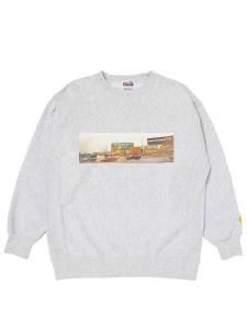 <img class='new_mark_img1' src='https://img.shop-pro.jp/img/new/icons1.gif' style='border:none;display:inline;margin:0px;padding:0px;width:auto;' />�� PORKCHOP GARAGE SUPPLY �� 80's CALIF SWEAT ( ���롼�ͥå� �������å� ) Ash