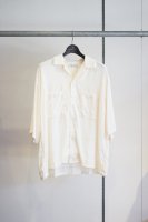 <img class='new_mark_img1' src='https://img.shop-pro.jp/img/new/icons20.gif' style='border:none;display:inline;margin:0px;padding:0px;width:auto;' />JieDa / OPEN COLLAR SHIRT (WHITE) (30% OFF SALE)