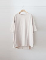 THEE / apron S/S (BEG) 