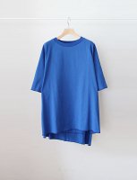 THEE / apron S/S (BLUE) 