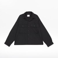 <img class='new_mark_img1' src='https://img.shop-pro.jp/img/new/icons20.gif' style='border:none;display:inline;margin:0px;padding:0px;width:auto;' />VICTIM / WIDE MILITARY JACKET (BLK) 20% OFF