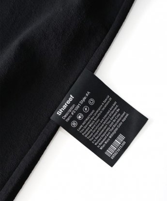 SHAREEF / SCABROUS TEX DOLMAN S/S LONG T (Black) - compass 新潟 | CMEinc.  online store