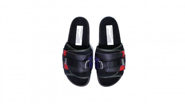 elephant TRIBAL fabrics / 3layer sandal 【BLACK】30% off - compass 新潟 |  CMEinc. online store