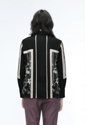 大人気！まとめ一覧 MURRAL / Framed flower shirts (Black) - compass 新潟 トップス