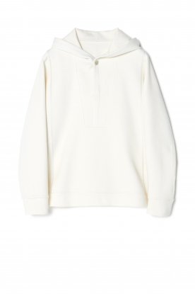 IRENISA / MODIFIED SLEEVE HOODED PULLOVER (IVORY) (30% SALE ...