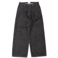 <img class='new_mark_img1' src='https://img.shop-pro.jp/img/new/icons47.gif' style='border:none;display:inline;margin:0px;padding:0px;width:auto;' />superNova / Selvedge wide jeans - One wash / Black