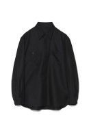 <img class='new_mark_img1' src='https://img.shop-pro.jp/img/new/icons13.gif' style='border:none;display:inline;margin:0px;padding:0px;width:auto;' />IRENISA / CHEST POCKETS SHIRT (BLACK)
