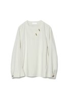 <img class='new_mark_img1' src='https://img.shop-pro.jp/img/new/icons13.gif' style='border:none;display:inline;margin:0px;padding:0px;width:auto;' />IRENISA / SQUARE NECK PULL OVER SHIRT (IVORY GRAY)
