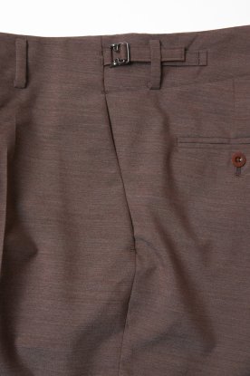 IRENISA / SEMI FLARED PANTS (GRAY ORANGE) (30% SALE) - compass