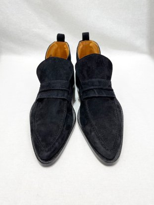 SYUMAN / Suède Middle Loafer (Blk) 30% off - compass 新潟