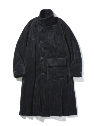<img class='new_mark_img1' src='https://img.shop-pro.jp/img/new/icons47.gif' style='border:none;display:inline;margin:0px;padding:0px;width:auto;' />BLAHW / WIDE COLE STAND COLLAR COAT : BLK