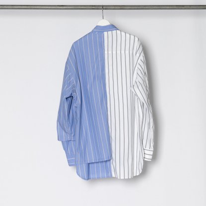 WIZZARD / DOCKING FLIP SHIRT (BLUE STRIPE) 30% off - compass 新潟