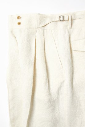 IRENISA / TWO TUCKS WIDE SHORTS - compass 新潟 | CMEinc. online store