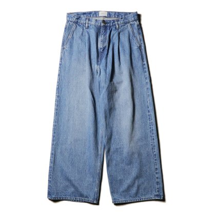 <img class='new_mark_img1' src='https://img.shop-pro.jp/img/new/icons47.gif' style='border:none;display:inline;margin:0px;padding:0px;width:auto;' />superNova / Selvedge wide jeans - Vintage wash / Indigo
